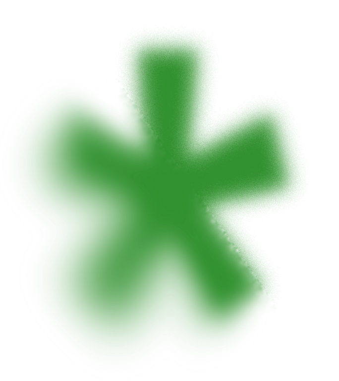 зірка зелена